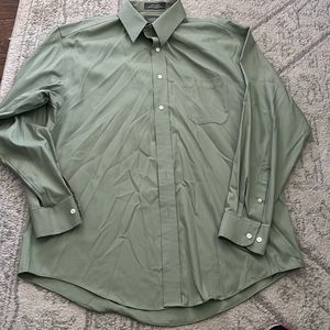 Croft & Barrow Green Dress Shirt